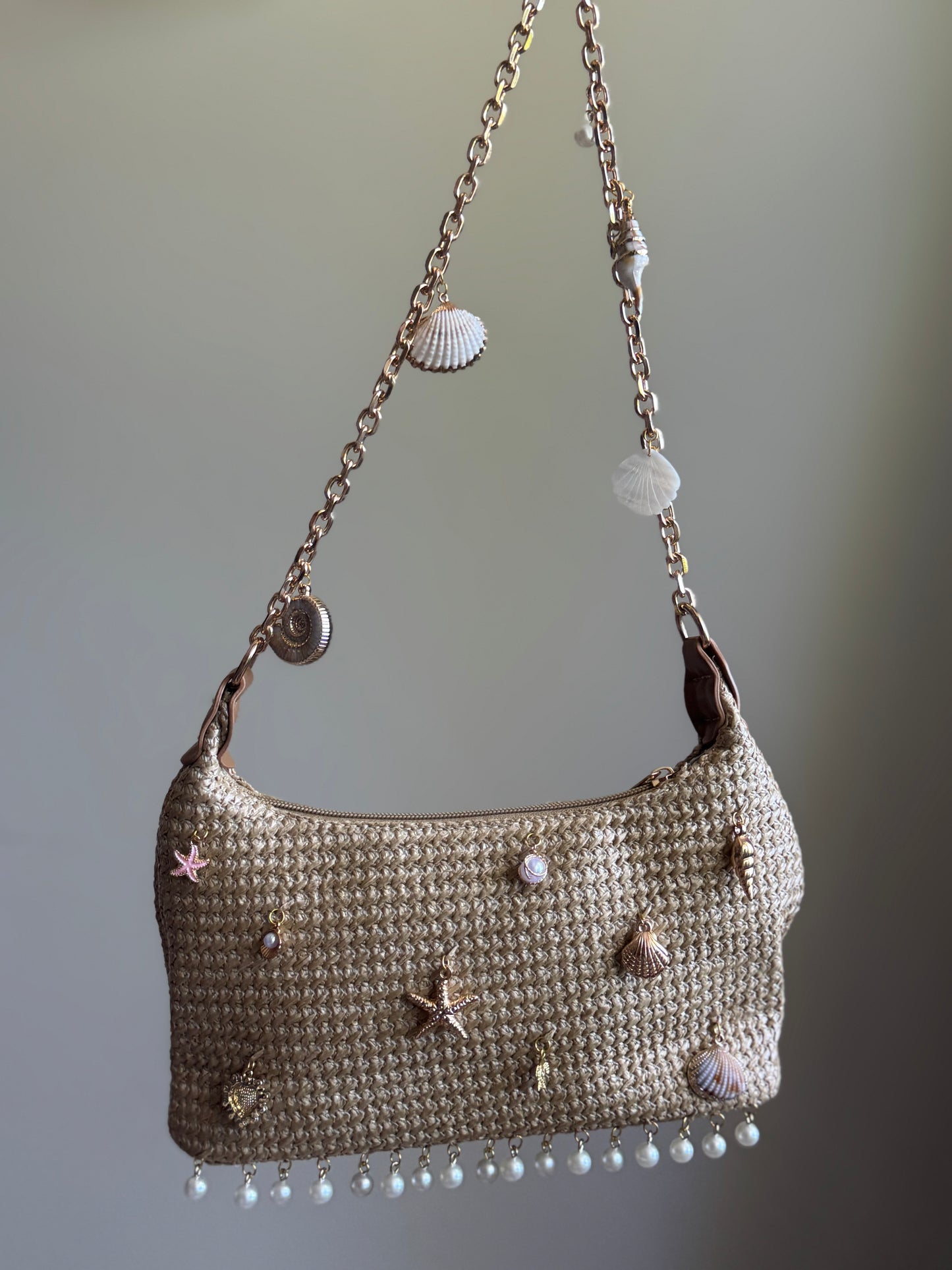 Seashell handmade bag