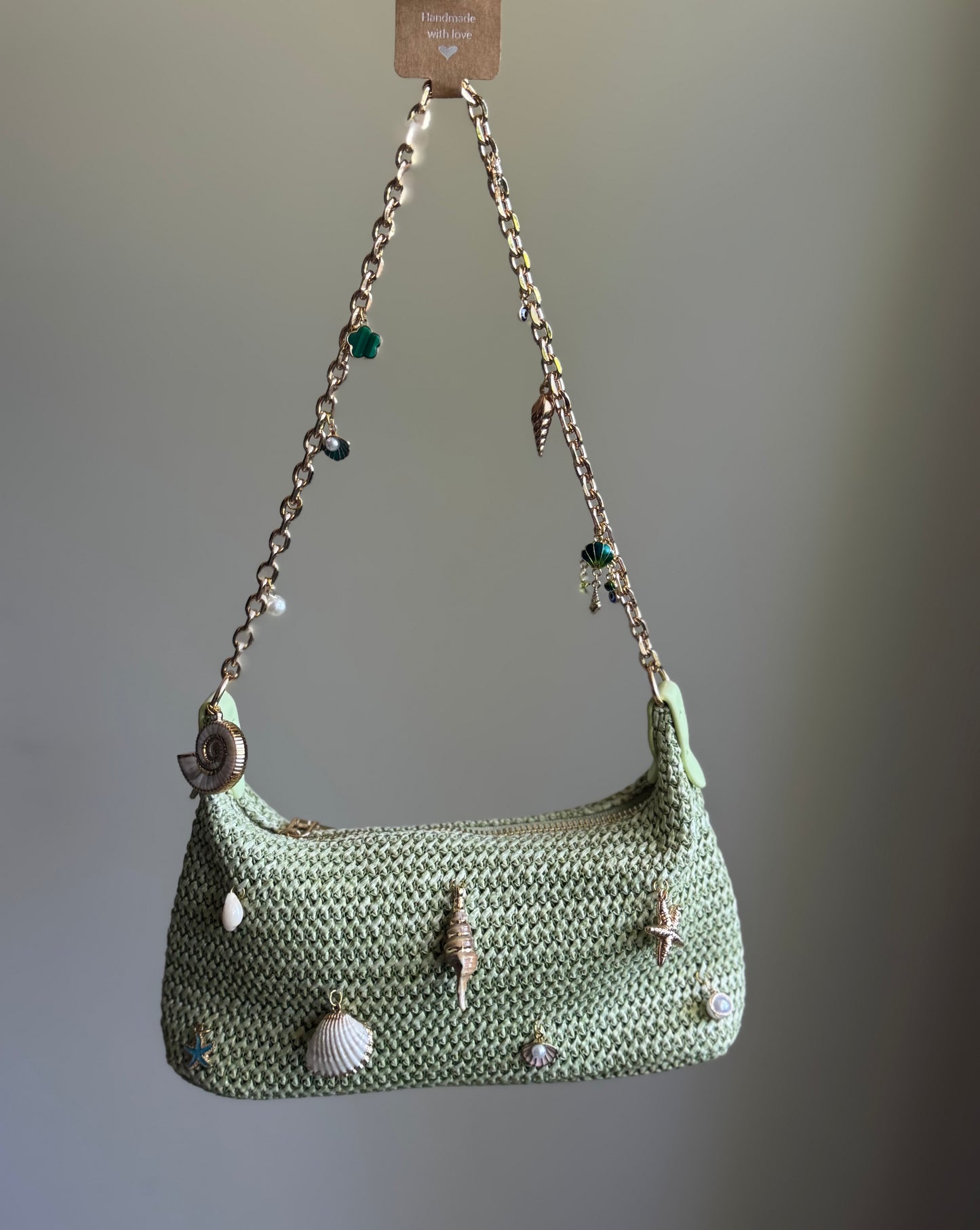 Seashell handmade bag