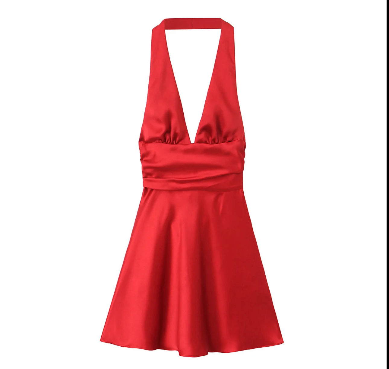 FREYA DRESS RED