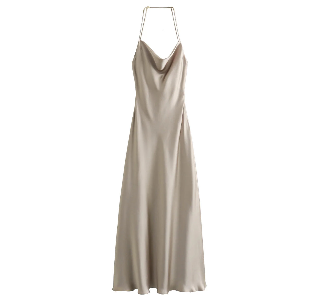 ADDISON DRESS BEIGE