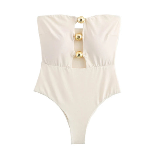 Sienna bodysuit white