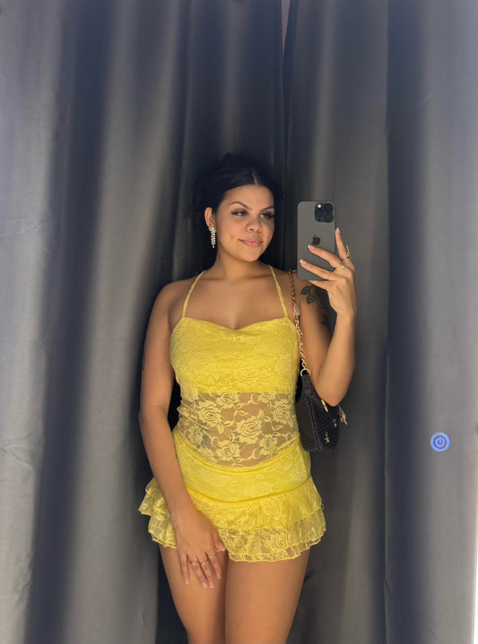 SOFIA SKORT YELLOW