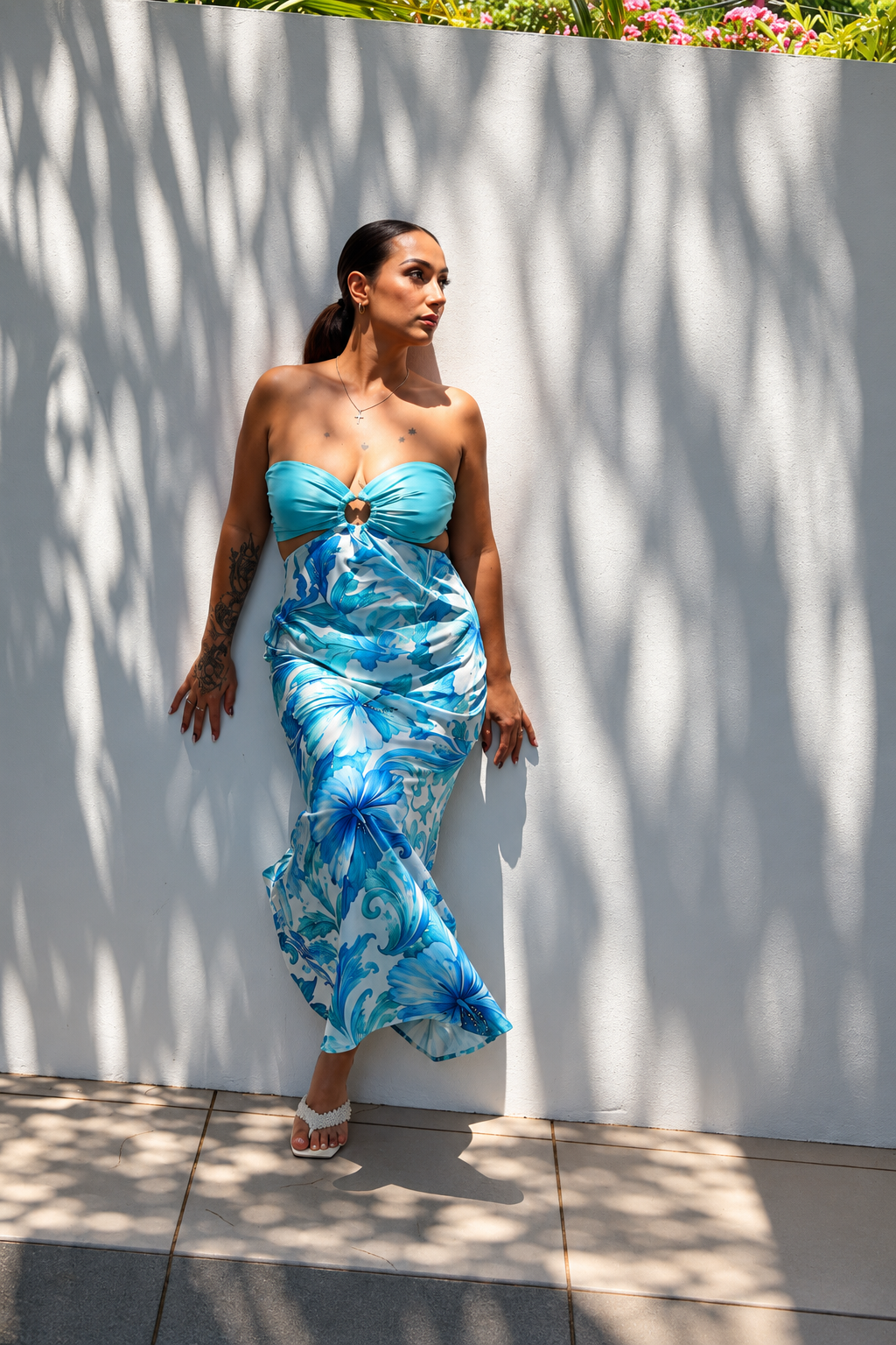 SANTORINI MAXI DRESS