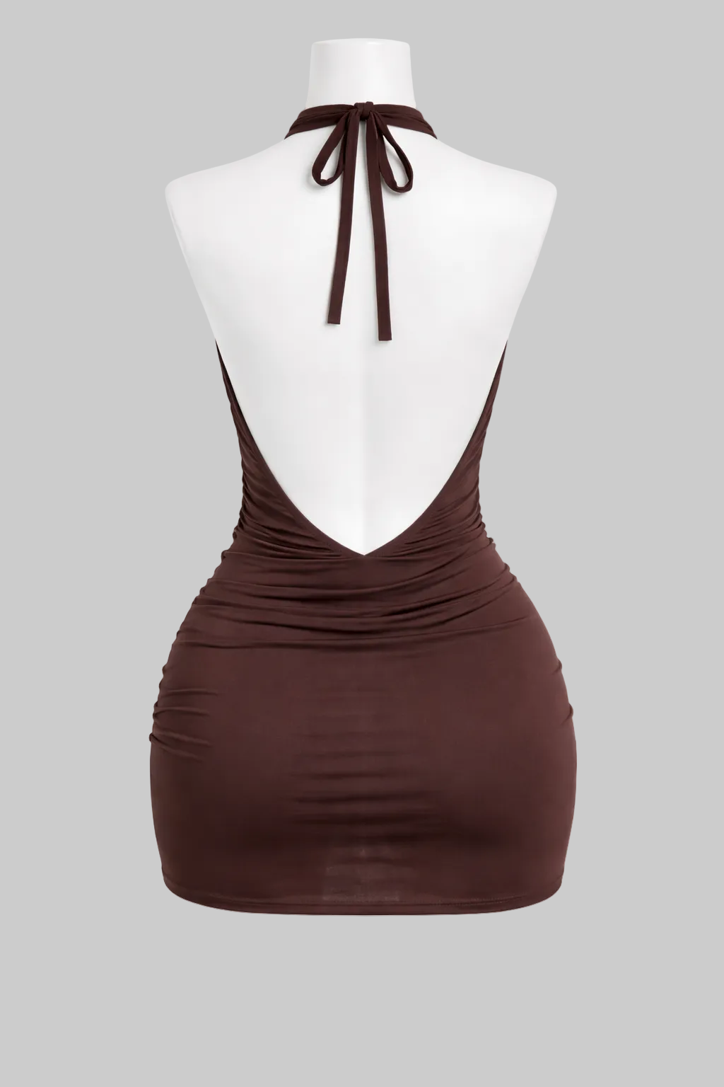 MOCHA MUSE MINI DRESS