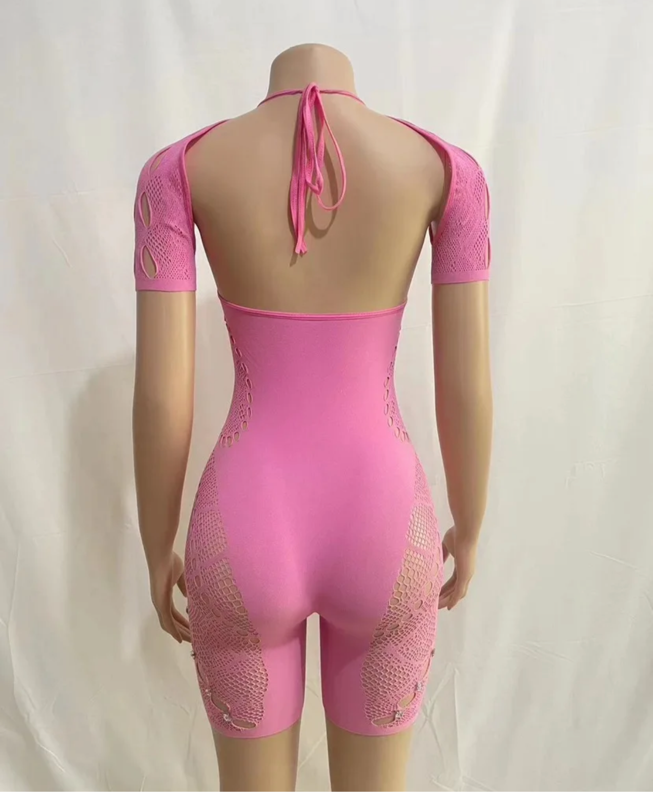 BELLA PLAYSUIT PINK