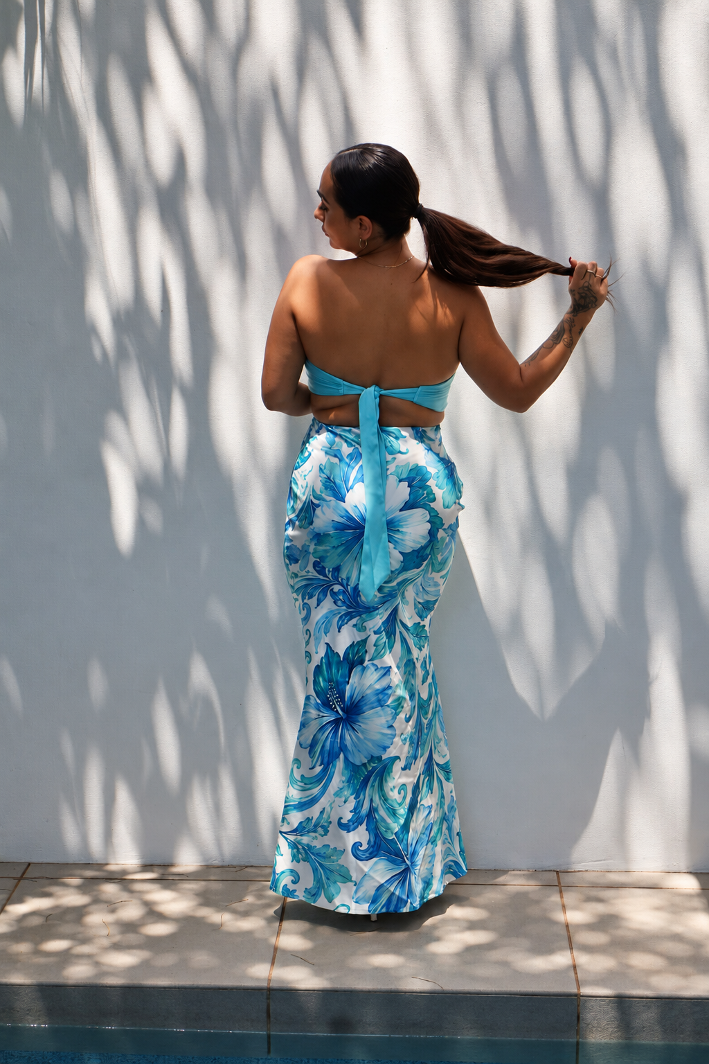 SANTORINI MAXI DRESS