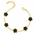 MIDNIGHT CLOVER BRACELET