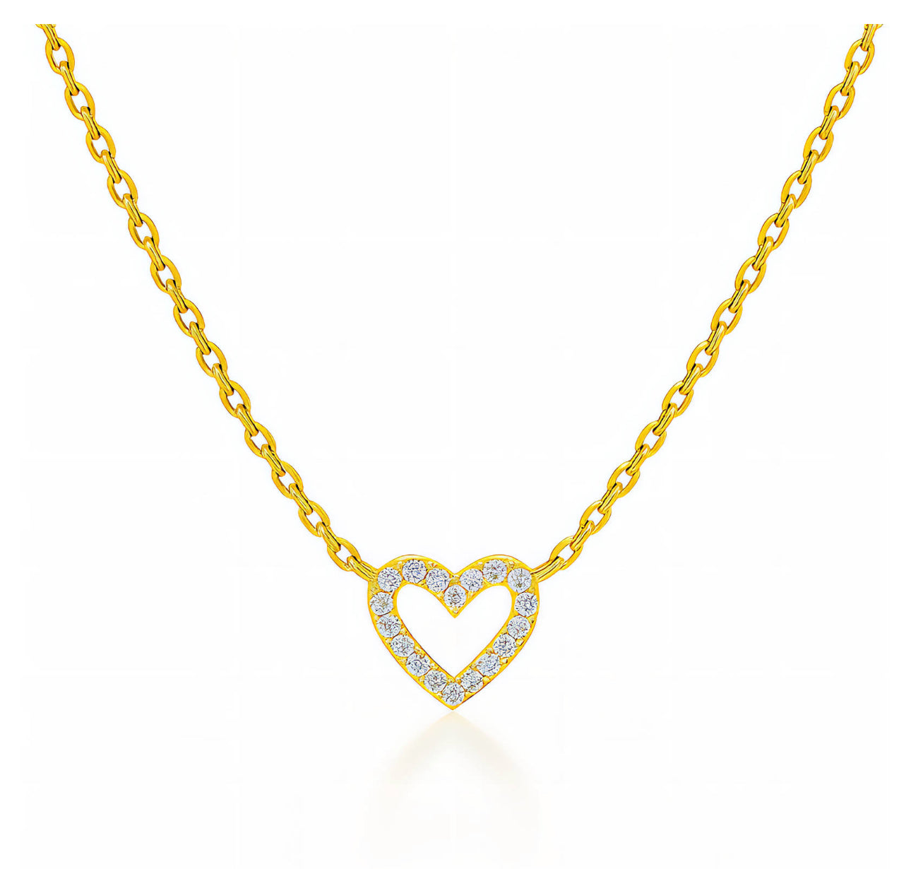 RADIANT HEART NECKLACE