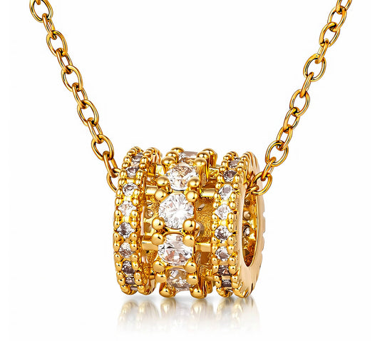 AURORA CRYSTAL NECKLACE
