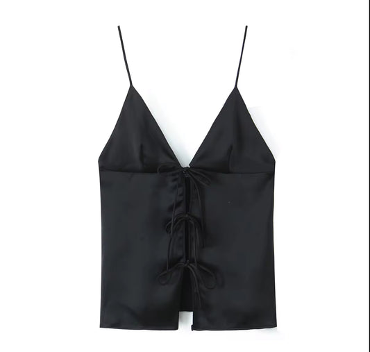 PAISLEY TOP BLACK