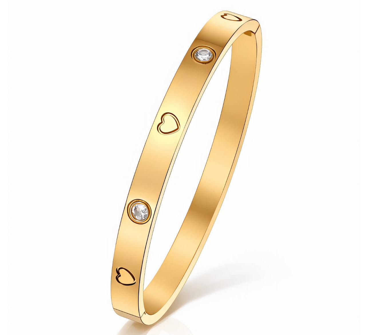 LUNA HEART BANGLE