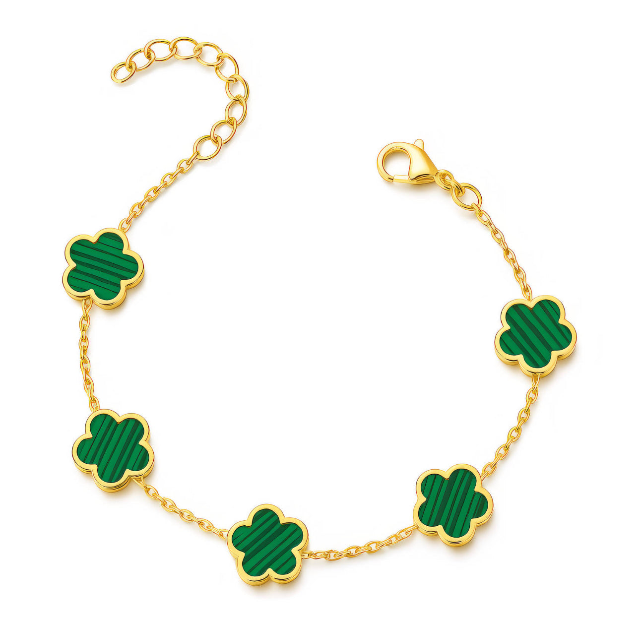 JADE CLOVER BRACELET