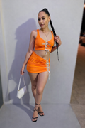 DEJA SKIRT ORANGE