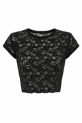 MARA MESH TOP BLACK