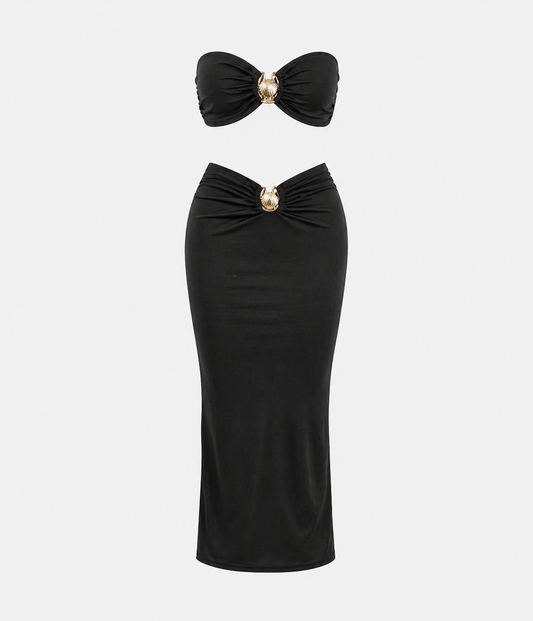 ESTRELLA SKIRT BLACK