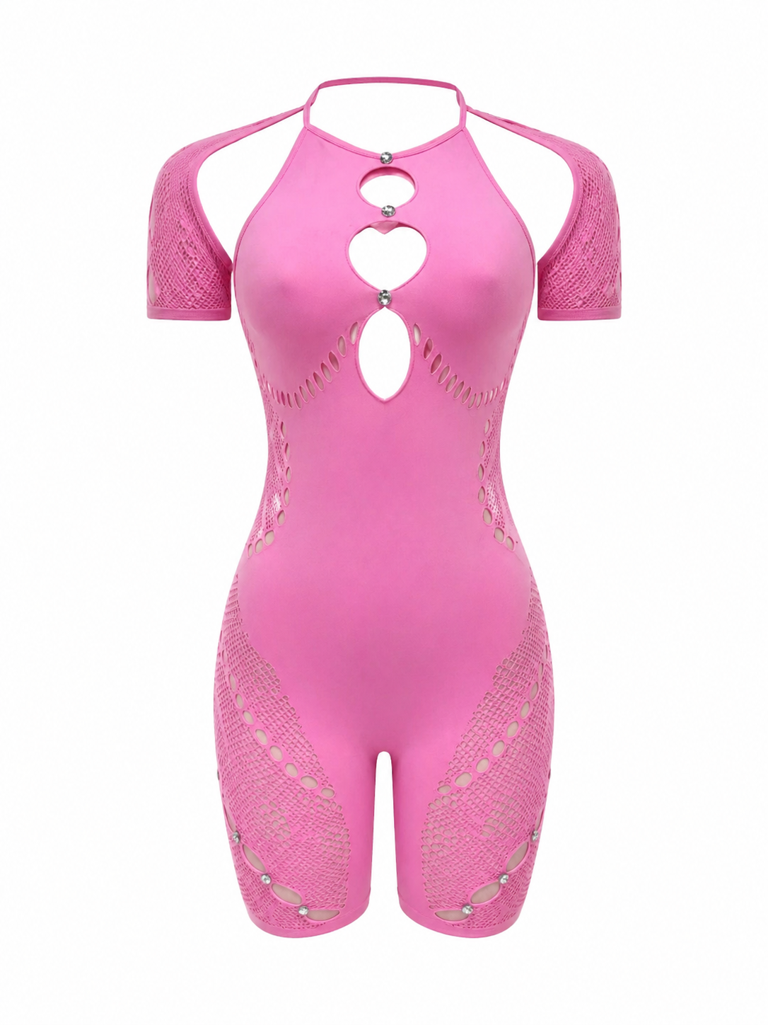 BELLA PLAYSUIT PINK