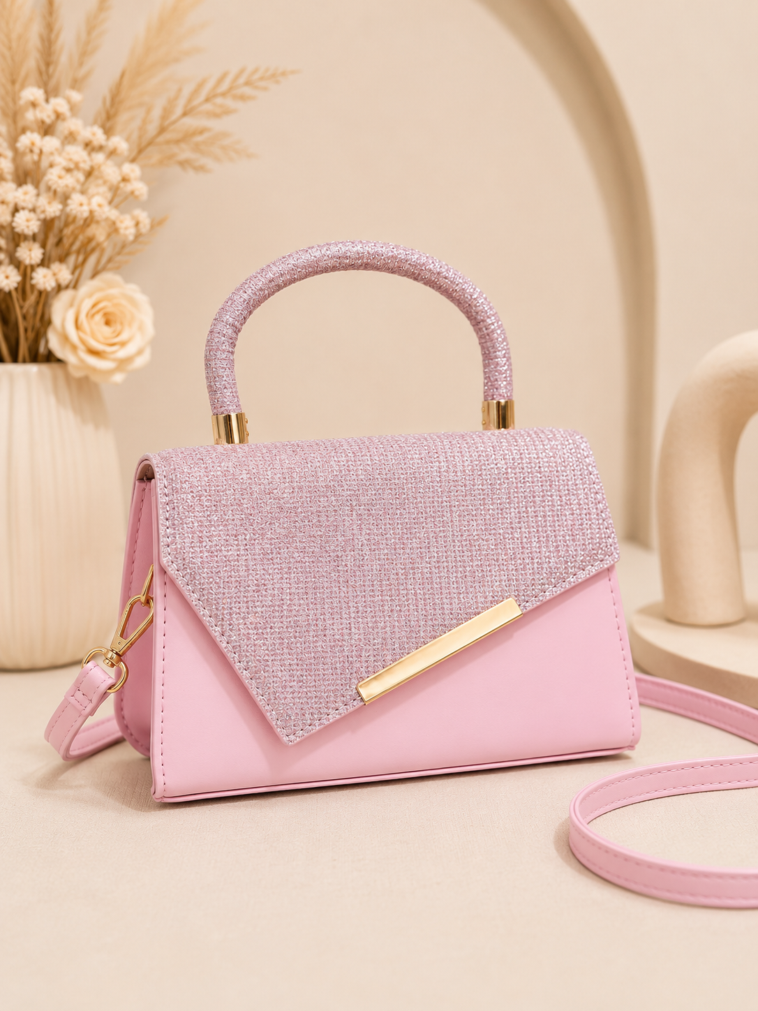 PINK TOP BAG