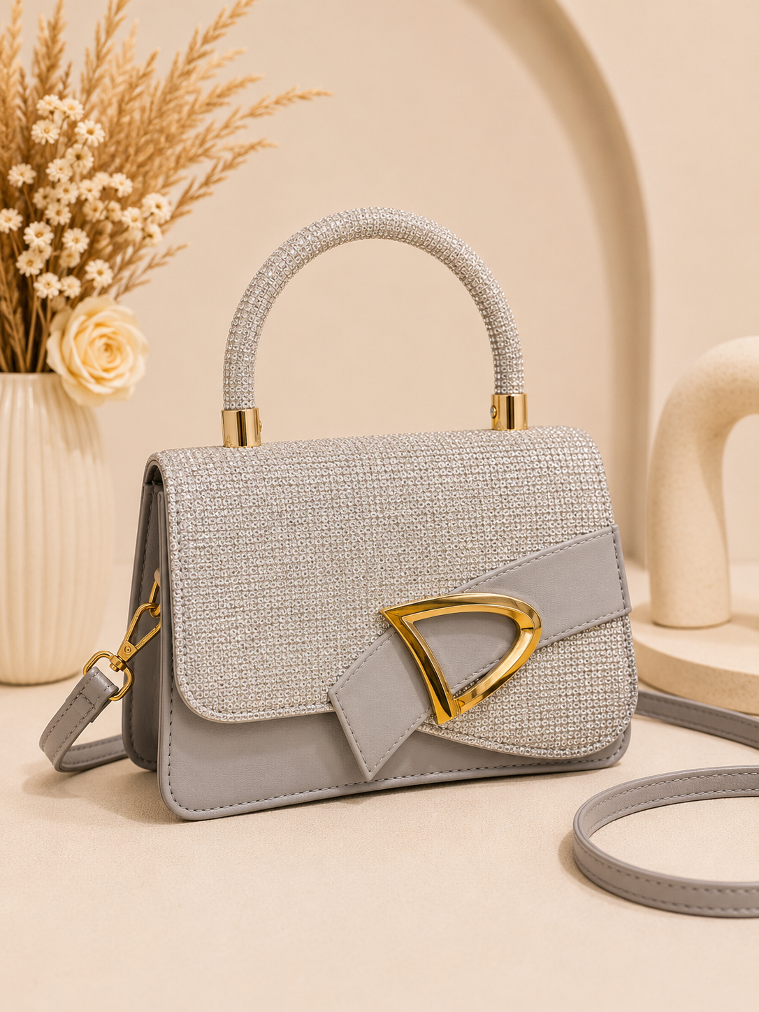SILVER TOP HOLD BAG