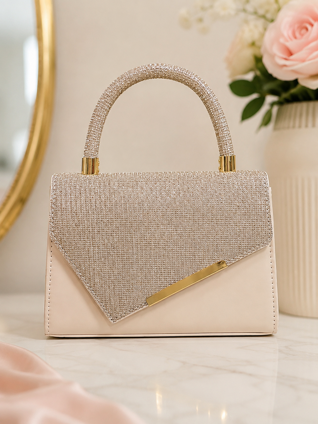 CREAM TOP HOLD BAG